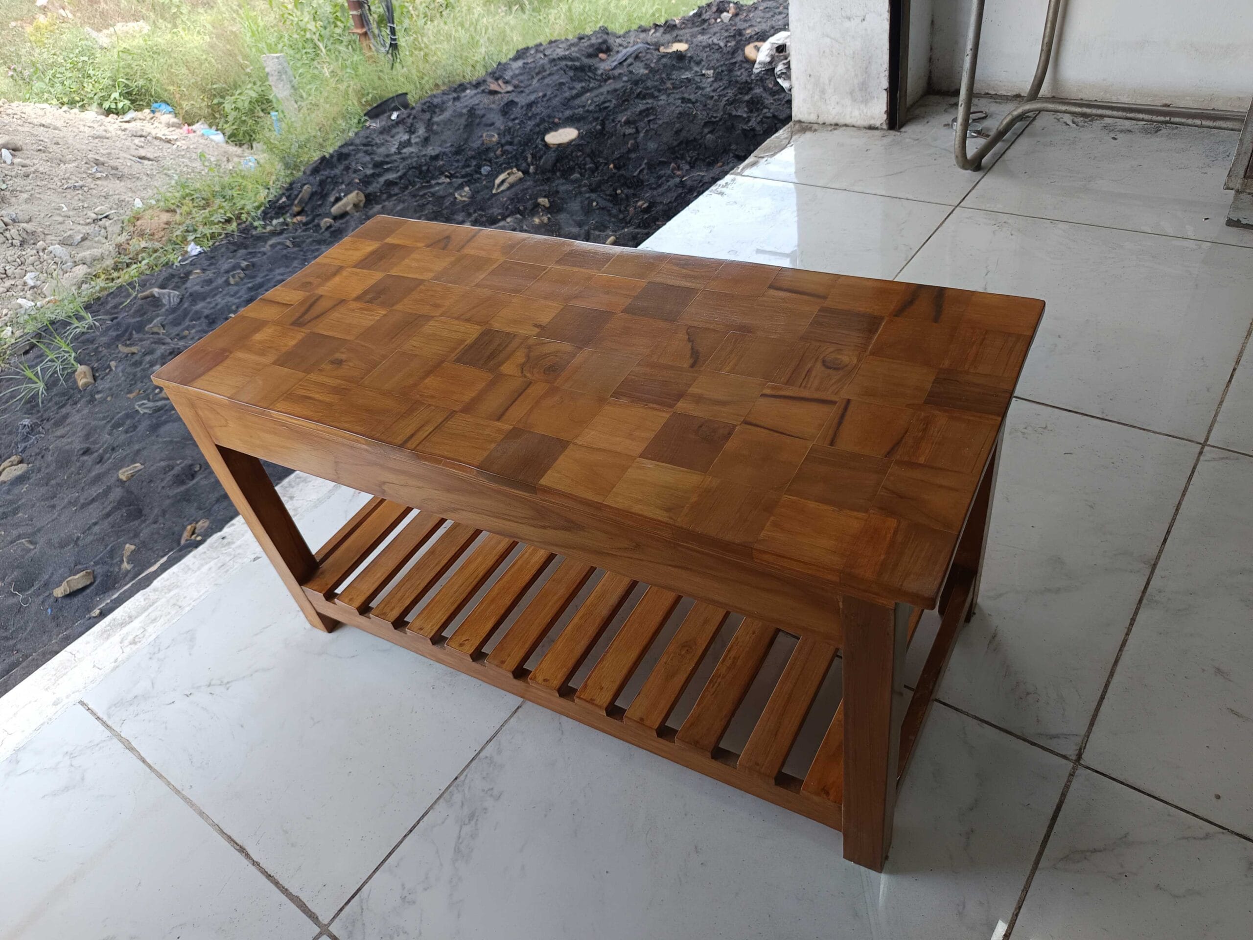 Wooden Teapoy