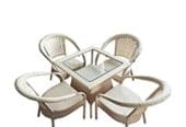 Seating chair 4+1 4 chair 1 table