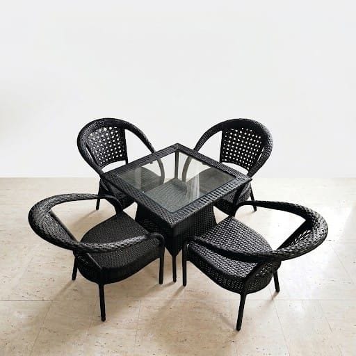 Seating chair 4+1 4 chair 1 table