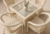 Seating chair 4+1 4 chair 1 table