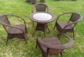 Seating chair 4+1 4 chair 1 table